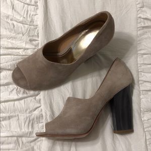Coach Peep Toe Heels